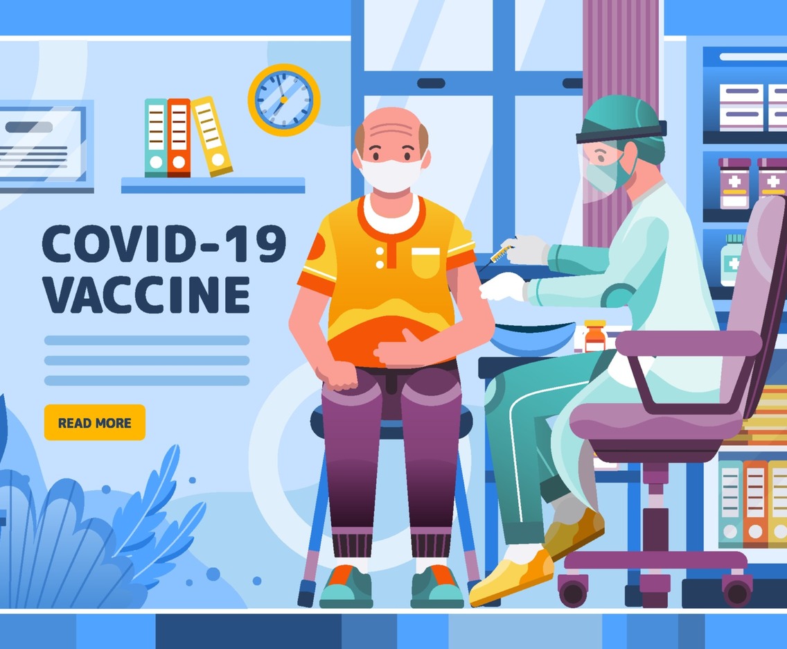 Covid 19 Vaccine for Senior by Doctor