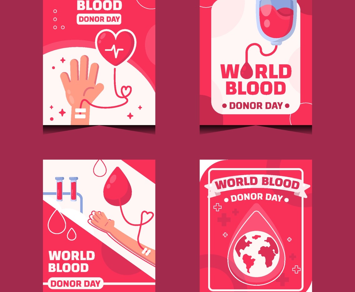 Card Collections of World Blood Donor Day