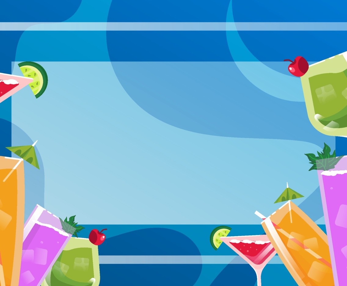 Summer Drinks Background
