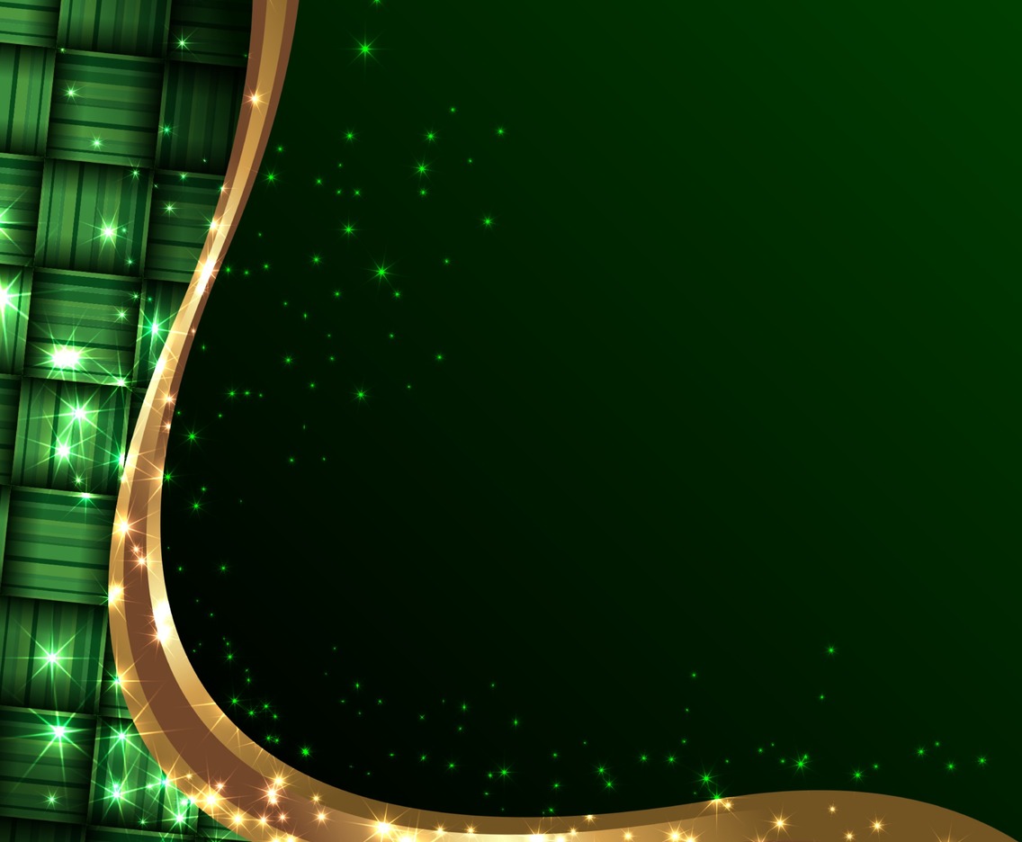 Islamic Ketupat Background with Gold Sparkling
