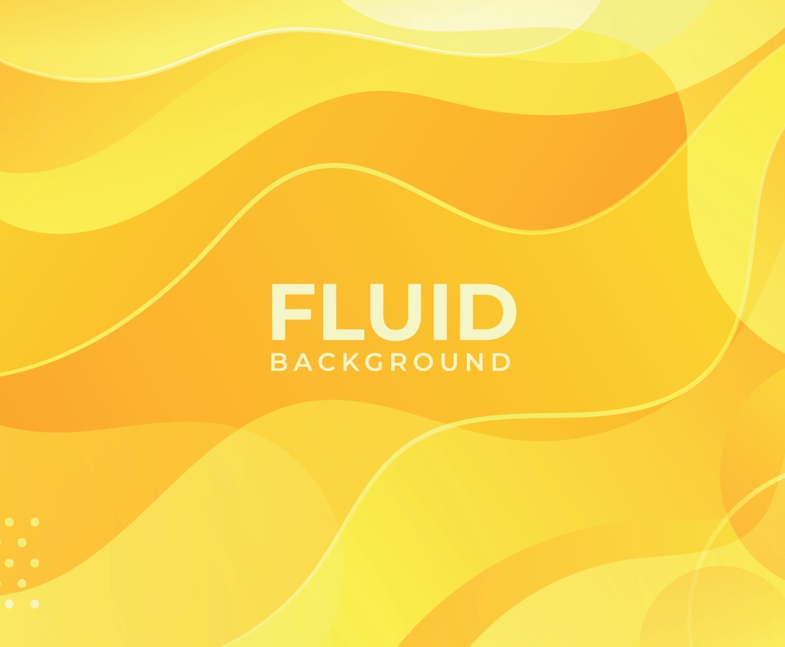Fluid Yellow Background