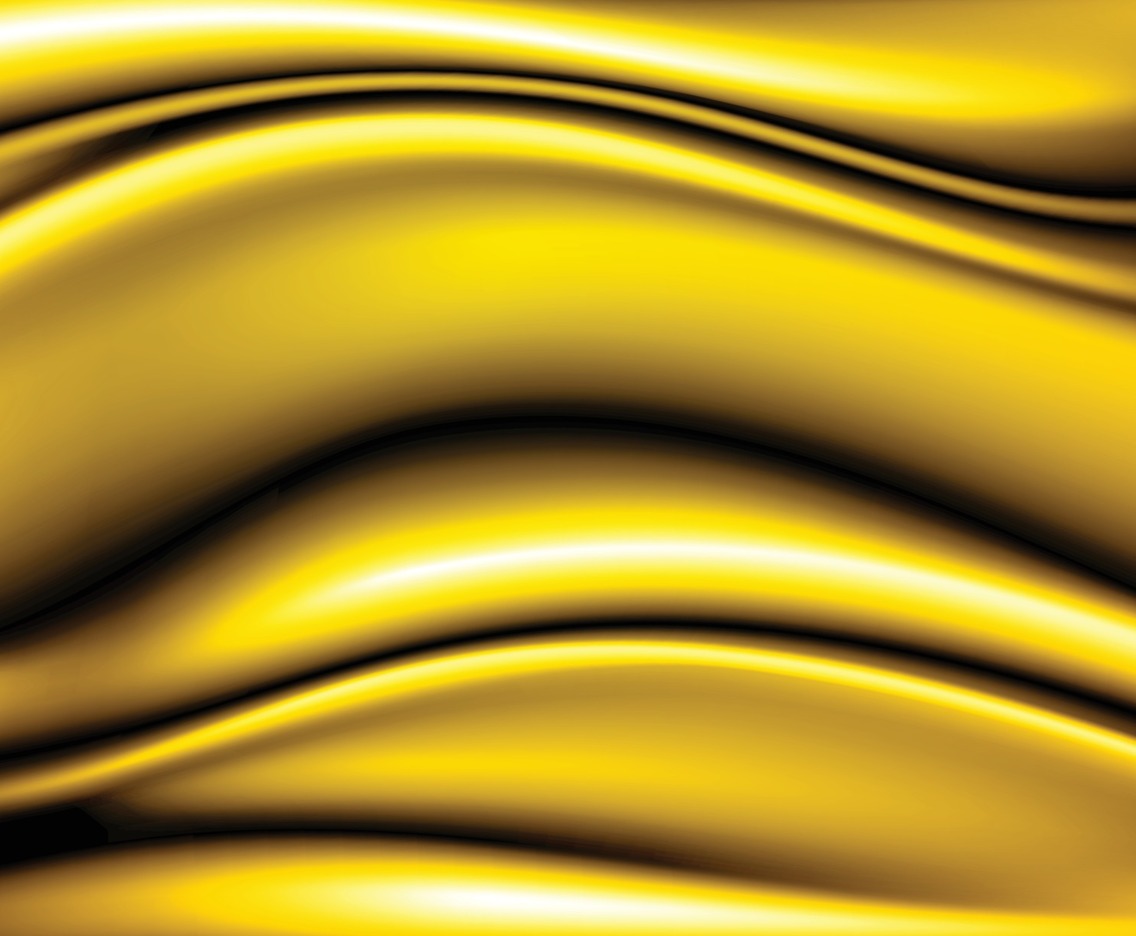 Golden Yellow Liquid Background Concept