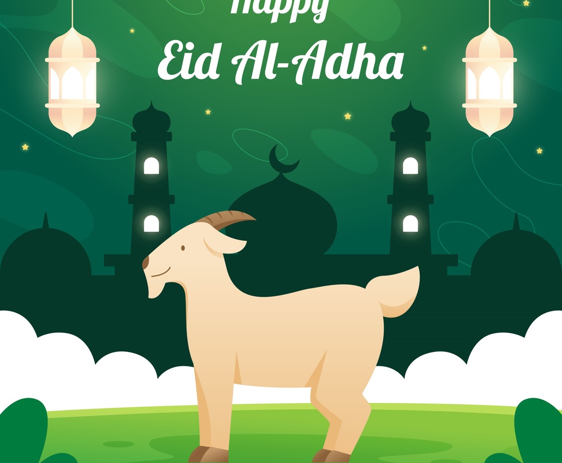 Night of Eid Al Adha Concept