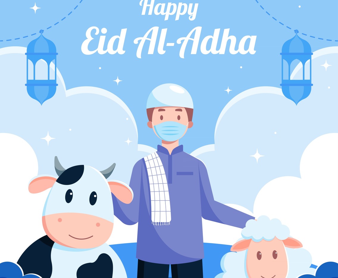 Happy Eid Al Adha Celebration Concept