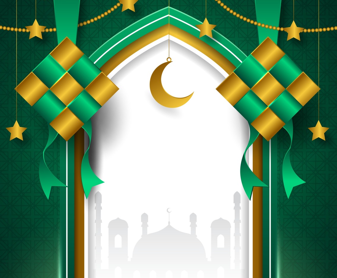 Ketupat Islamic Background