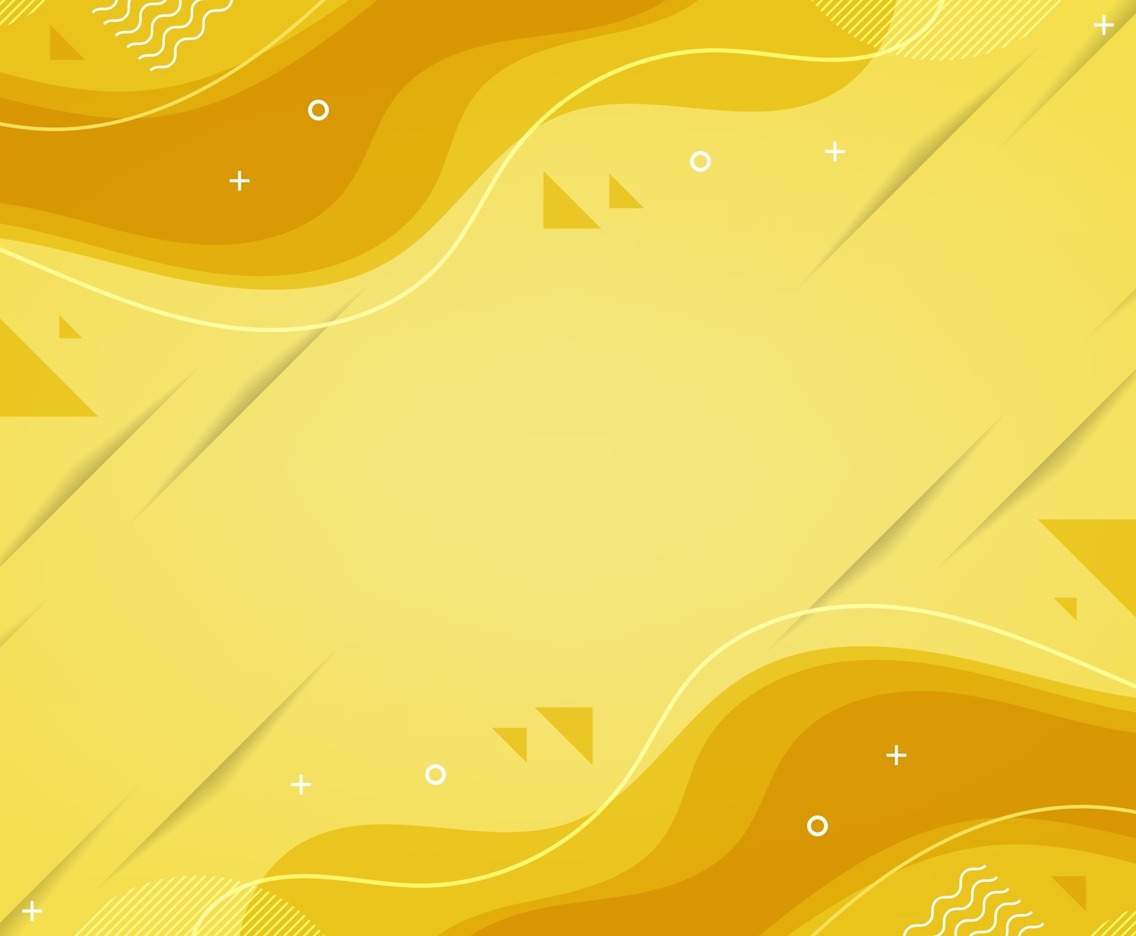 Abstract Yellow Wave Bacgkround