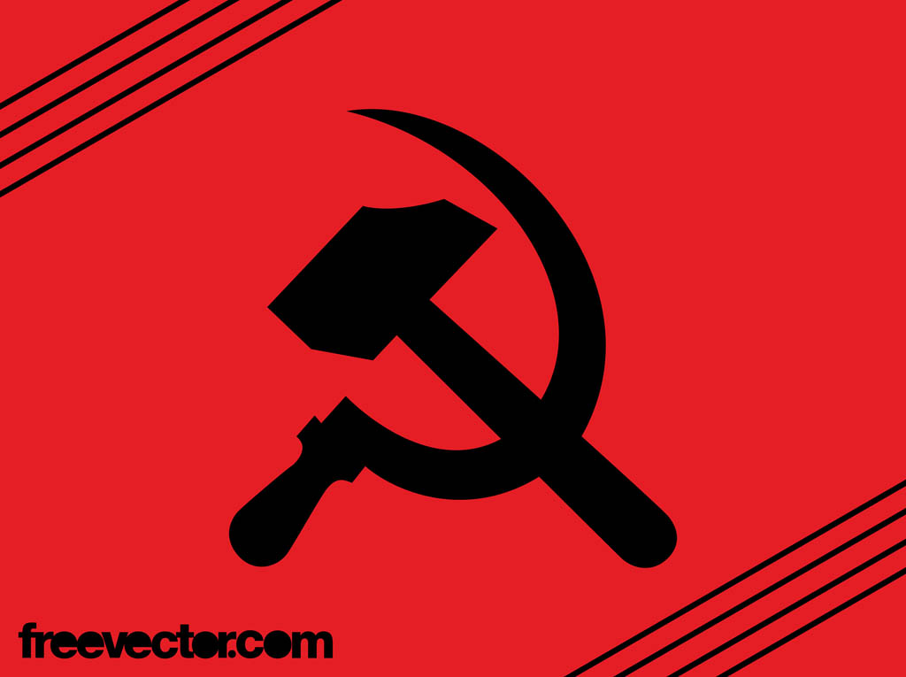 Communist Hammer And Sickle Icon