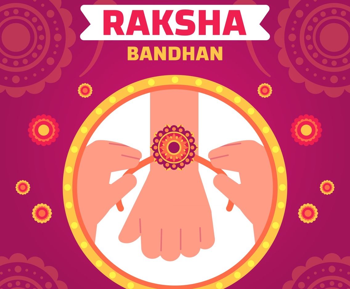 Happy Rakhsa Bandhan Greeting