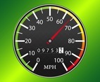 Speedometer Icon Vector