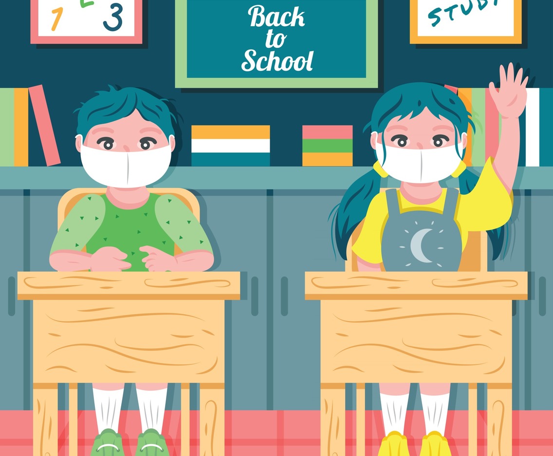 Back to School with Kids Template