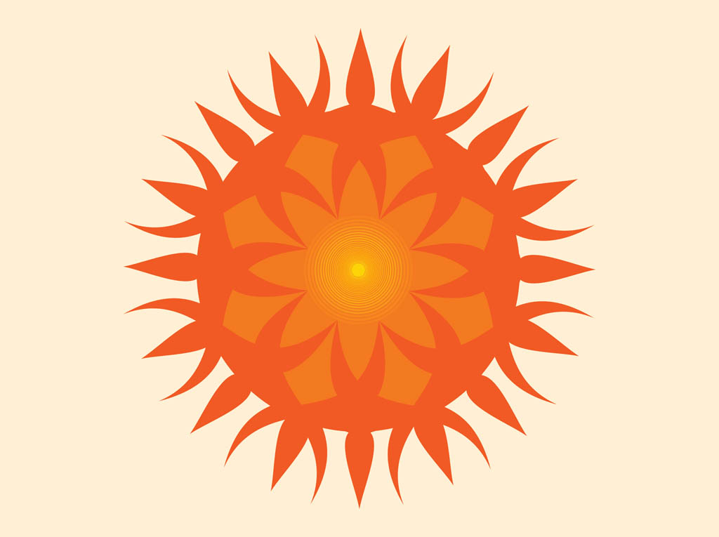 Sun Icon Vector