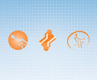 Orange Technology Icons