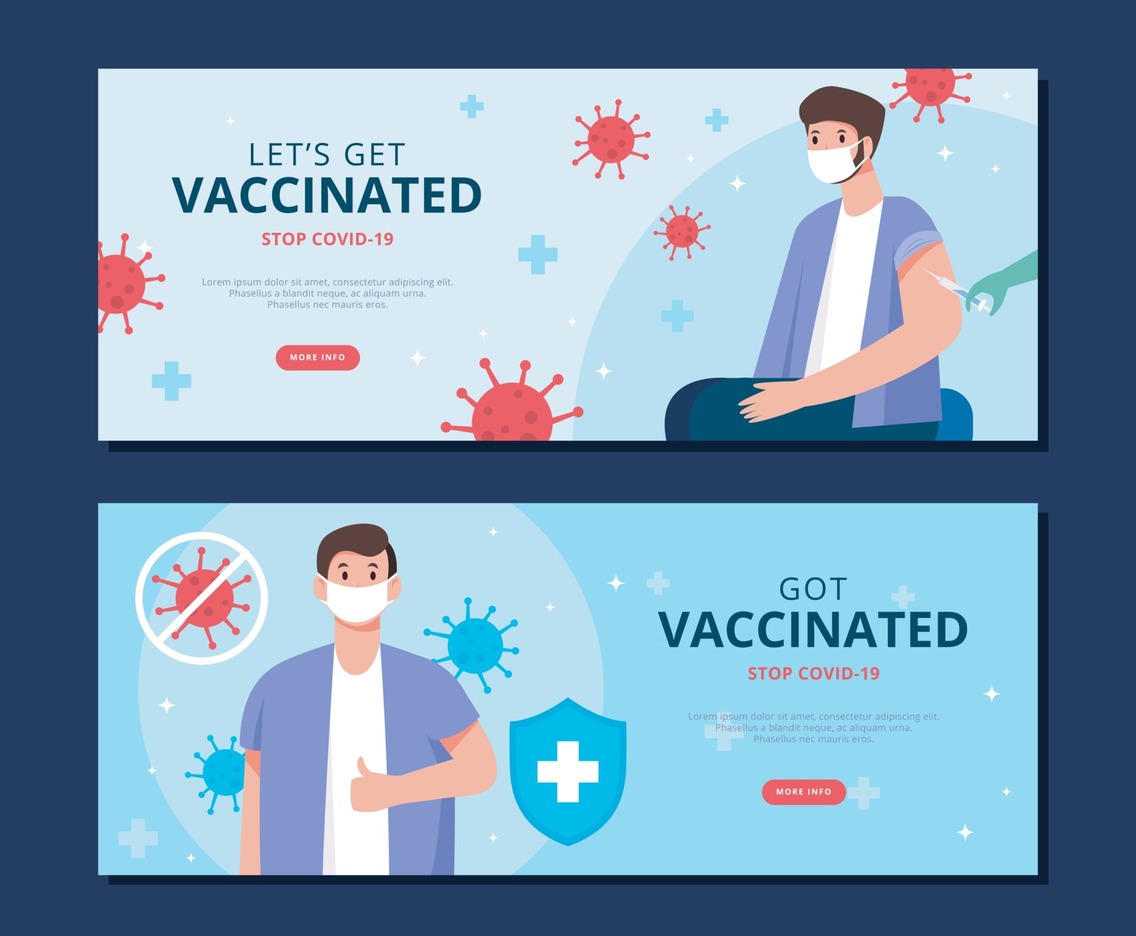 Vaccination Banner Template