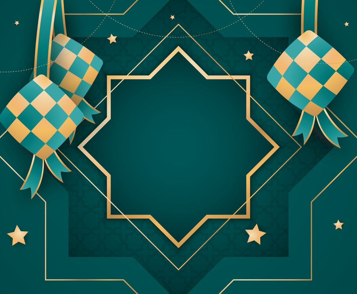 Islamic Ketupat Background
