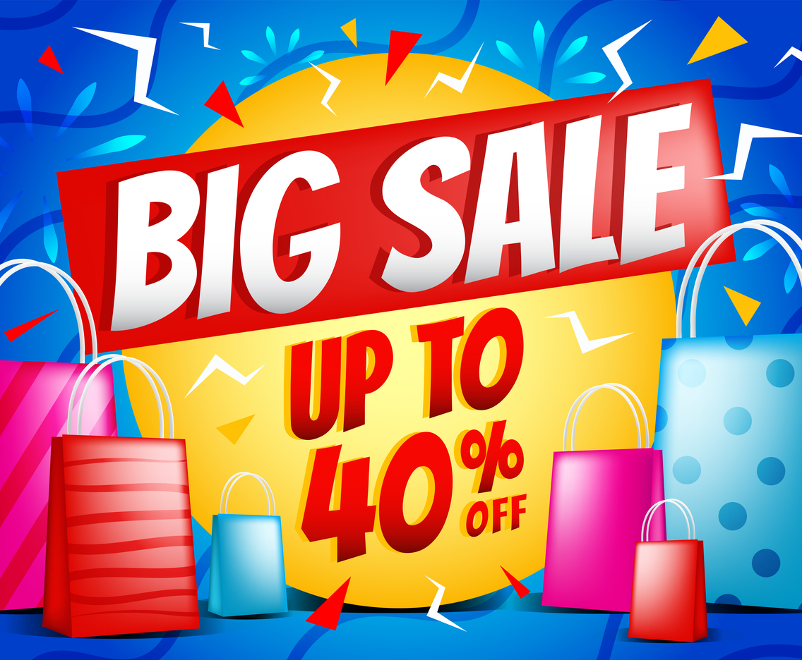 Big Sale Banner Background Template