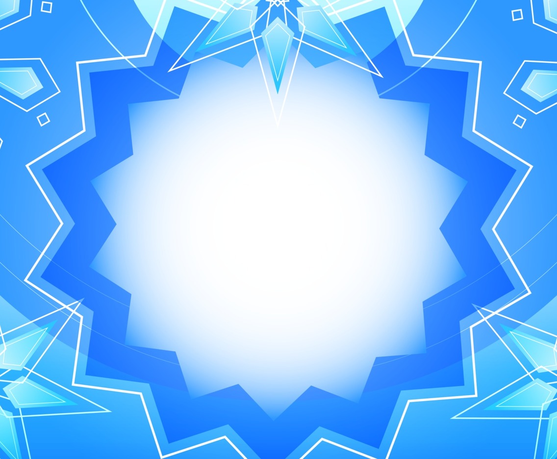 Abstract Snowflakes Background