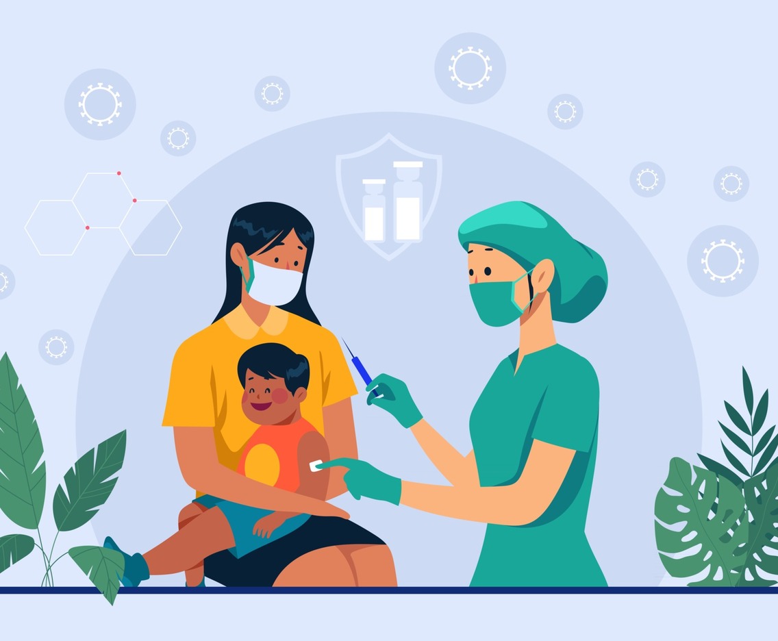 Kids Getting Vaccinated