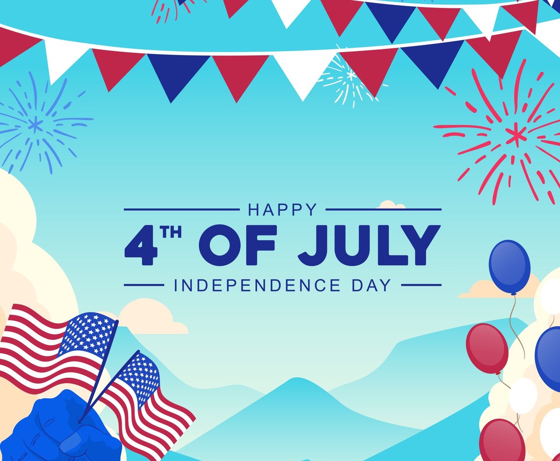 American Independence Day Background