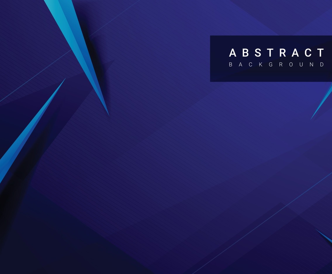 Luxury Blue Triangular and Elegant Background