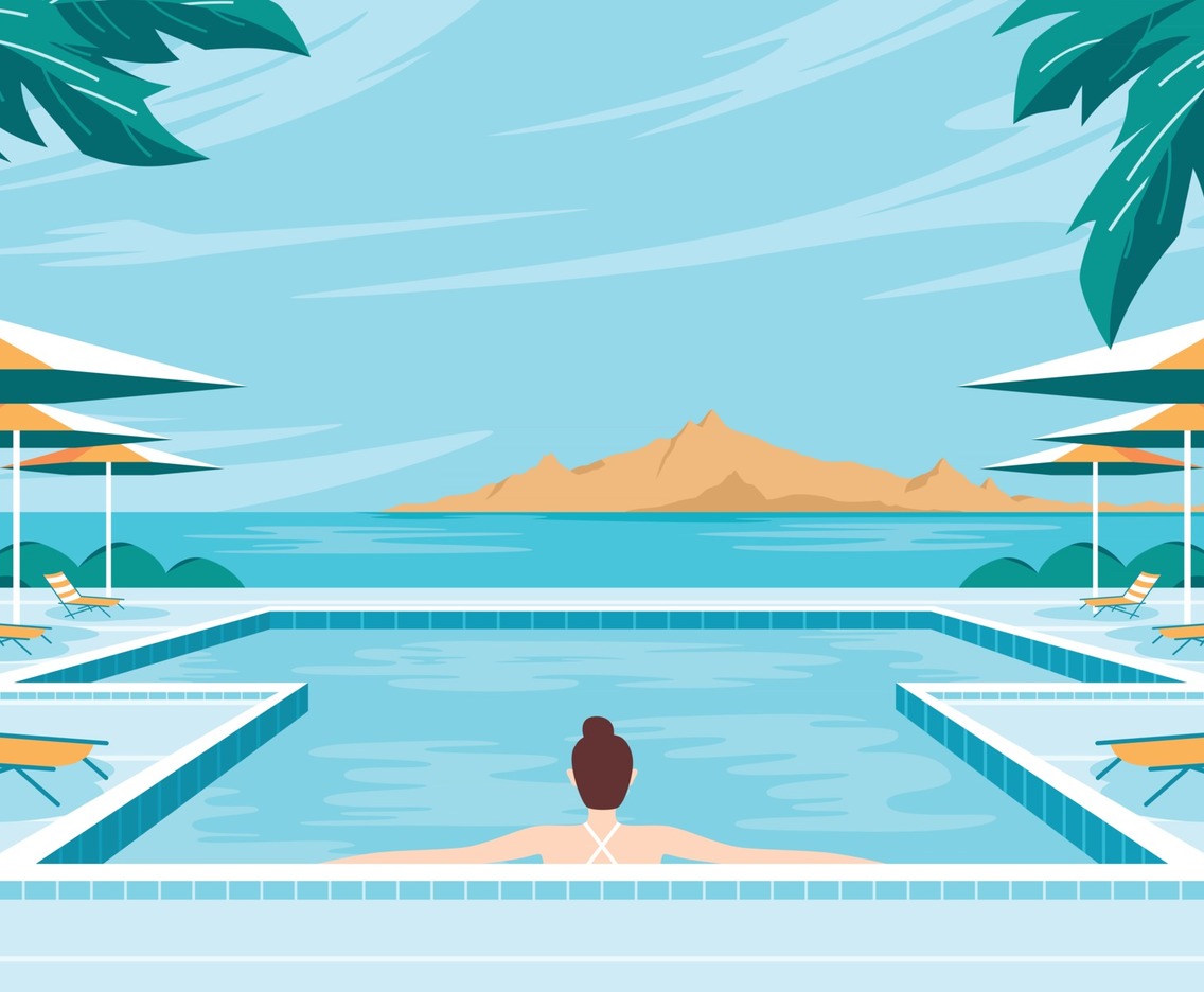 Swimming In The Summer
