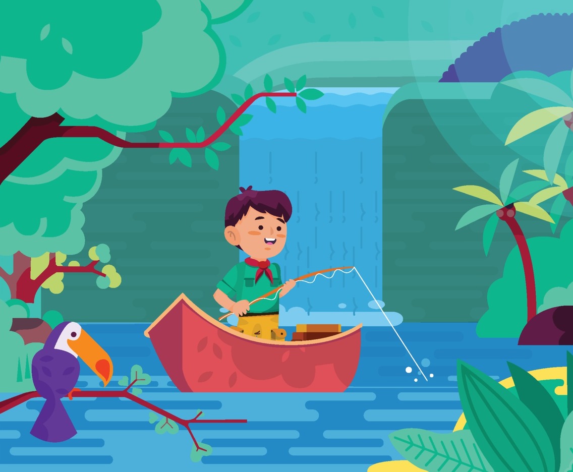 Fishing in the River