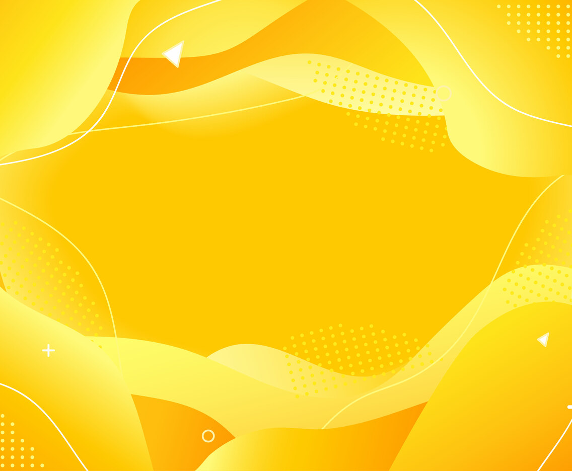 Modern Fluid Yellow Background
