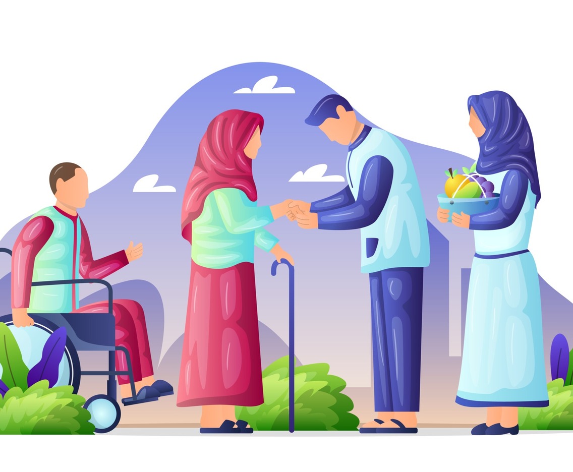 Family Visits on Eid Mubarak