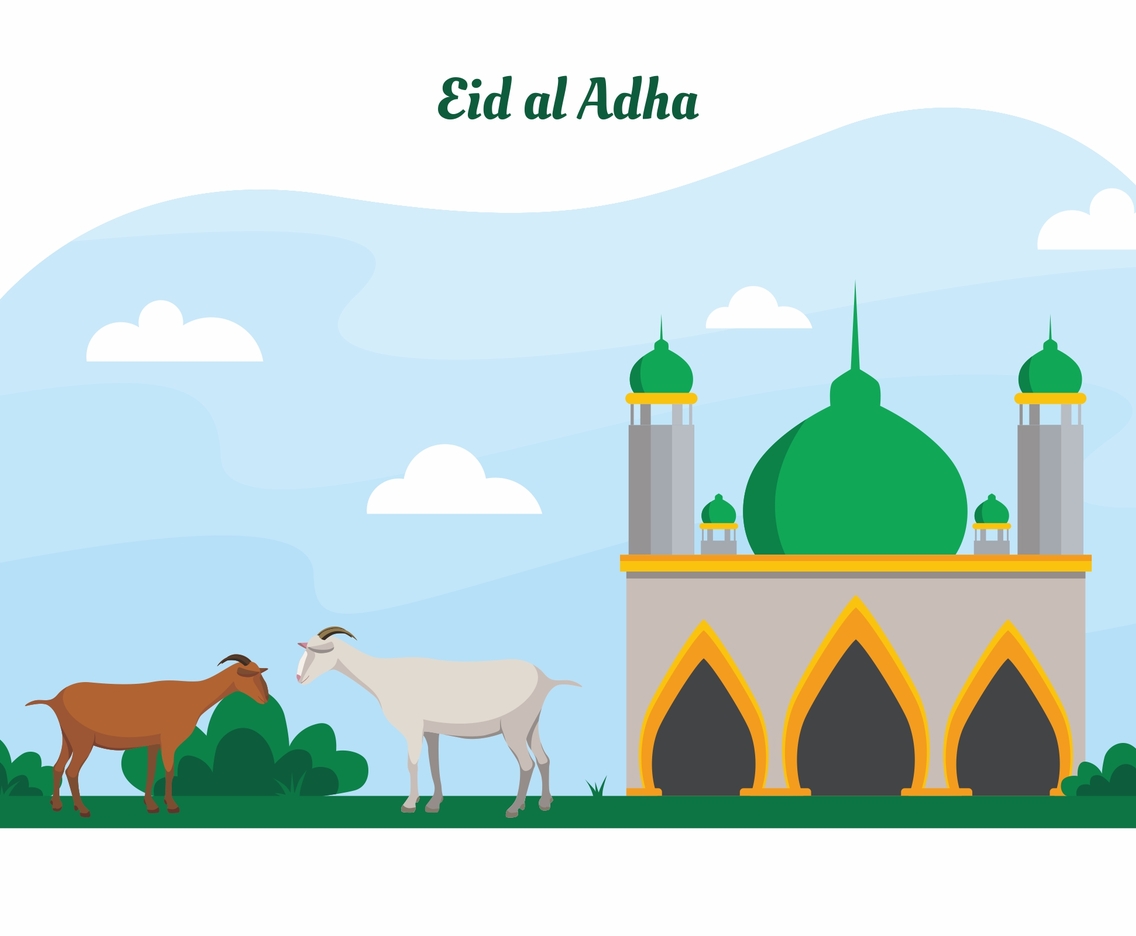 Eid al Adha Pop Color Background