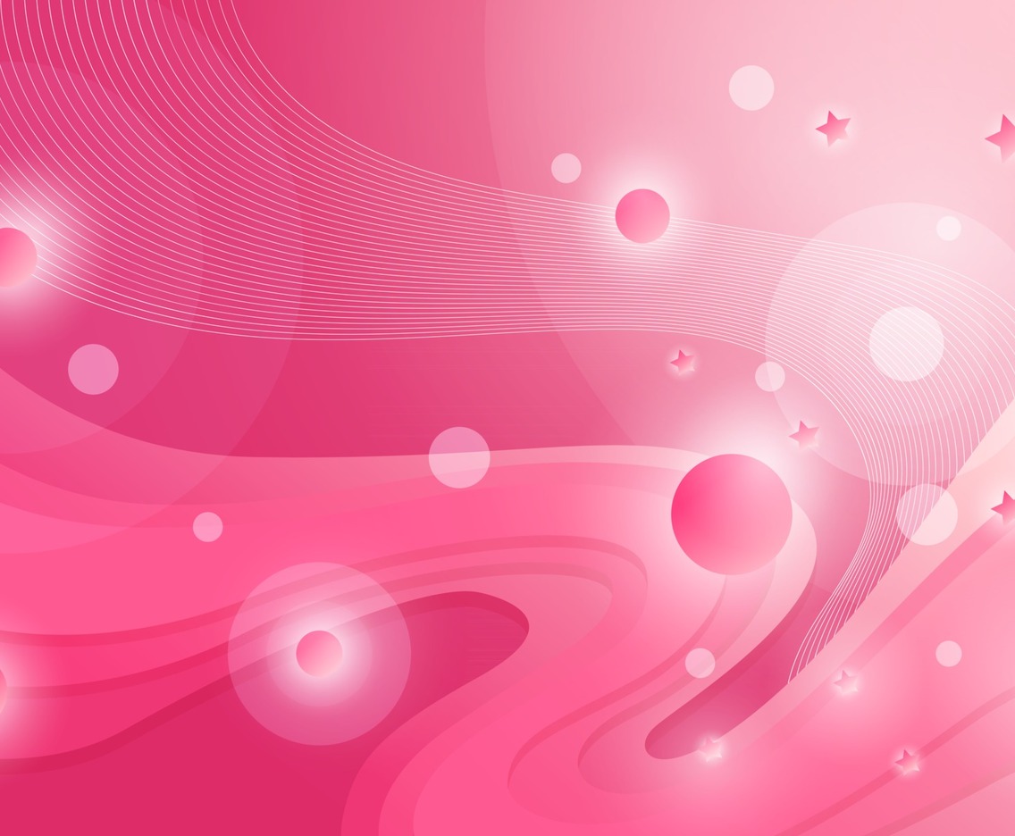 Modern Pink Abstract Shape Background