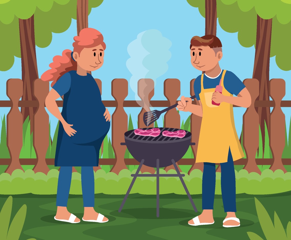 Family Barbecue Party
