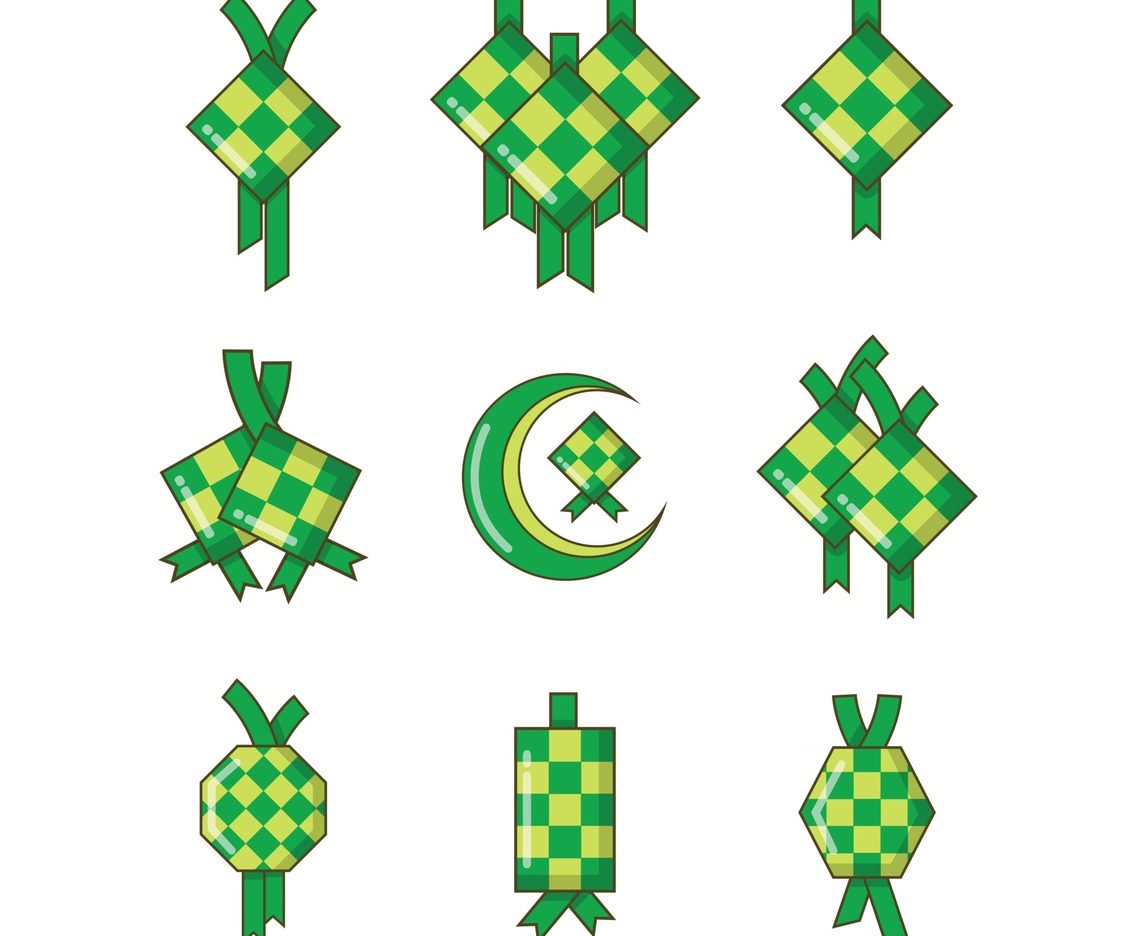 Ketupat Rice Shapes Design