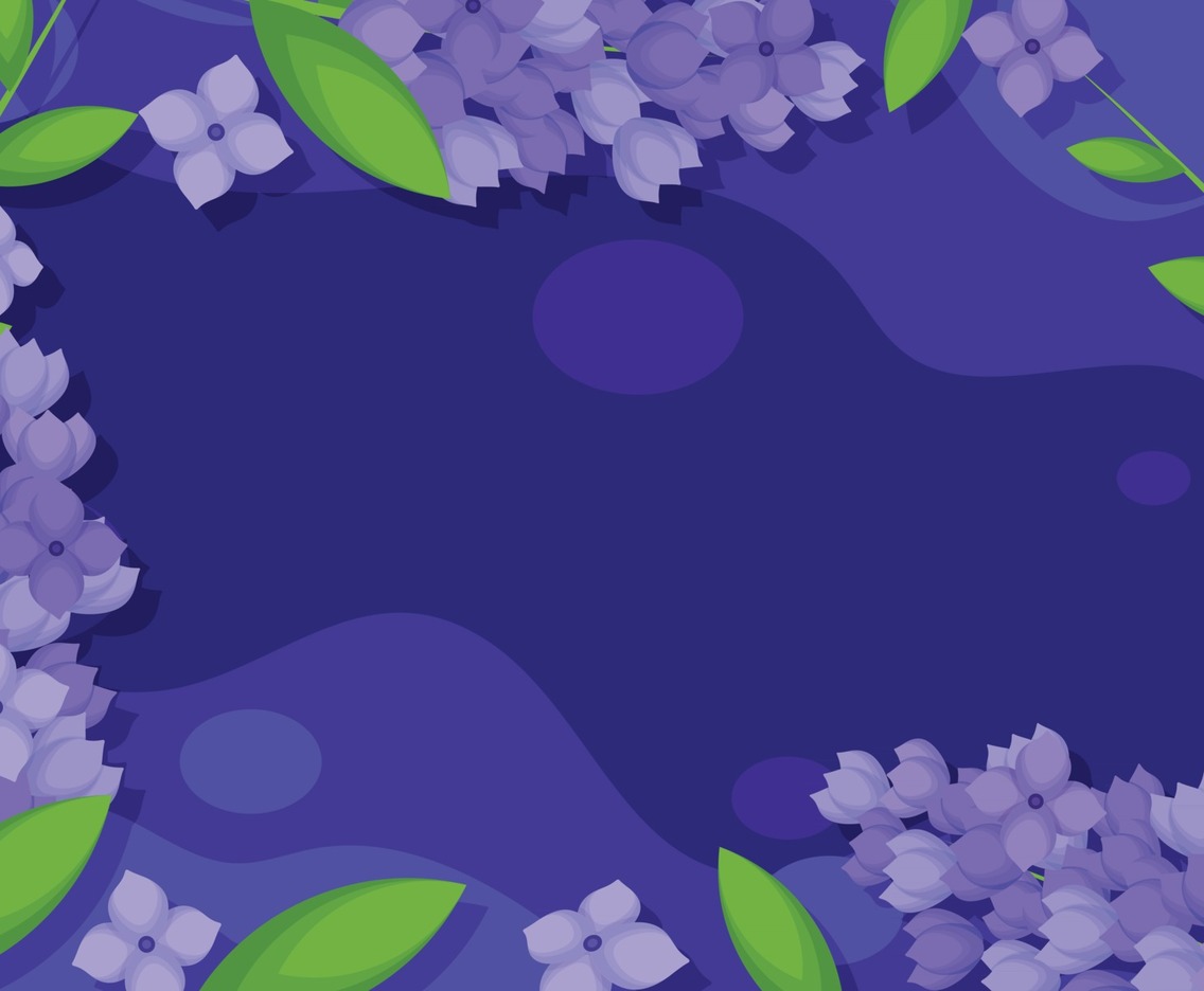 Flat Lilac Background