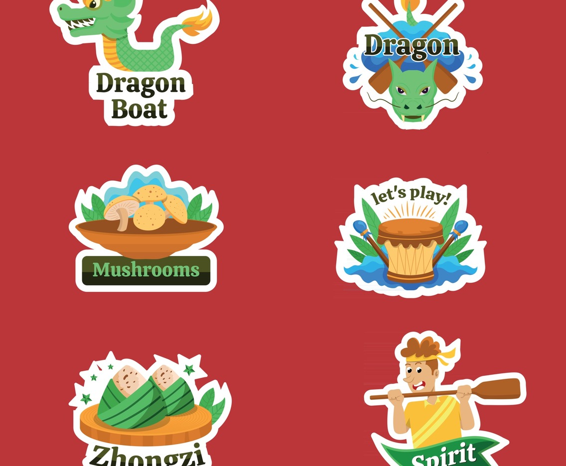 Dragon Boat Festival sticker