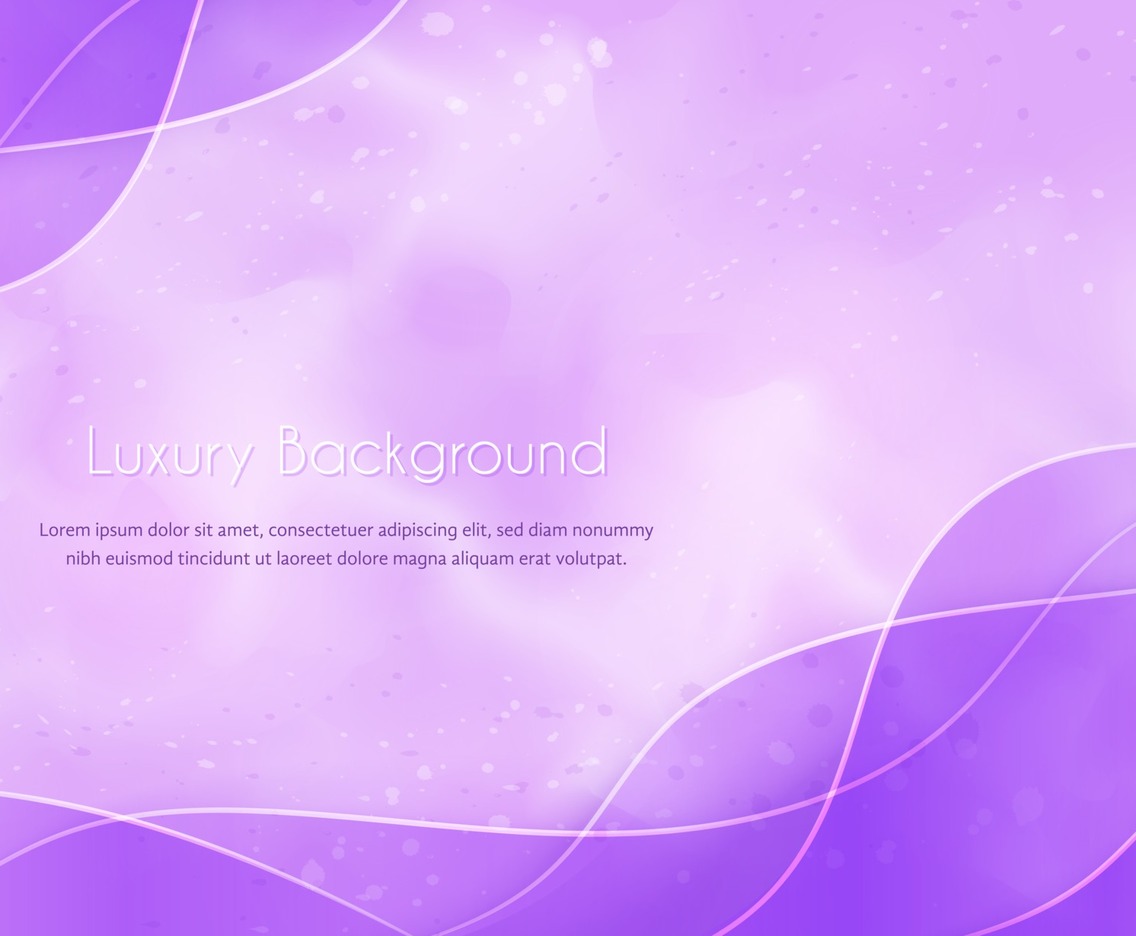 Beauty Wavy Levender Background