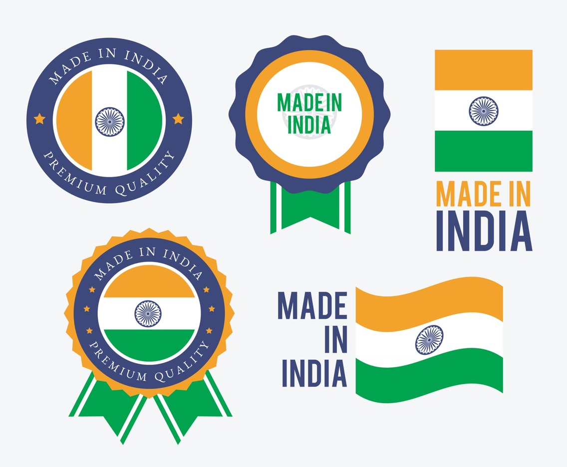 Made in India Badges Collection