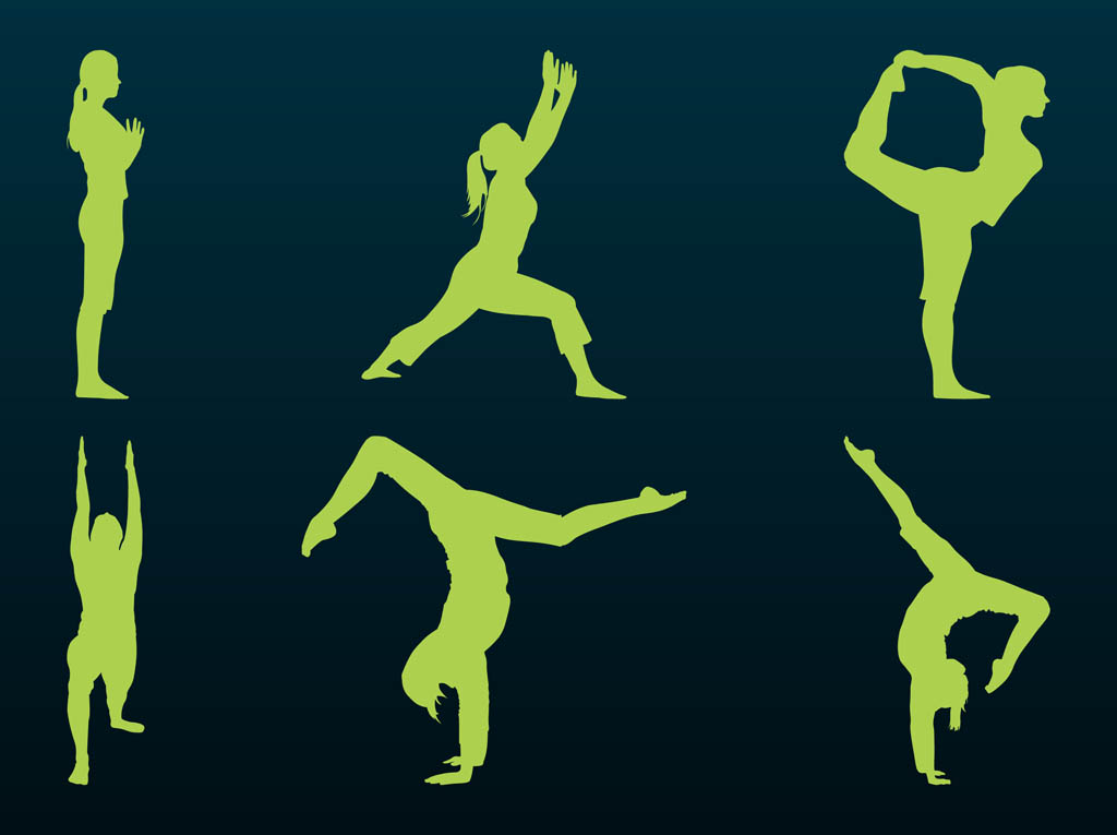 Flexible People Silhouettes