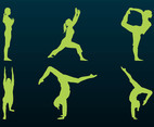 Flexible People Silhouettes