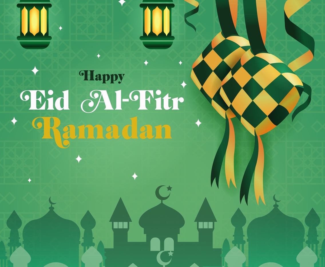 Eid Al Fitr Ramadan Ketupat Illustration