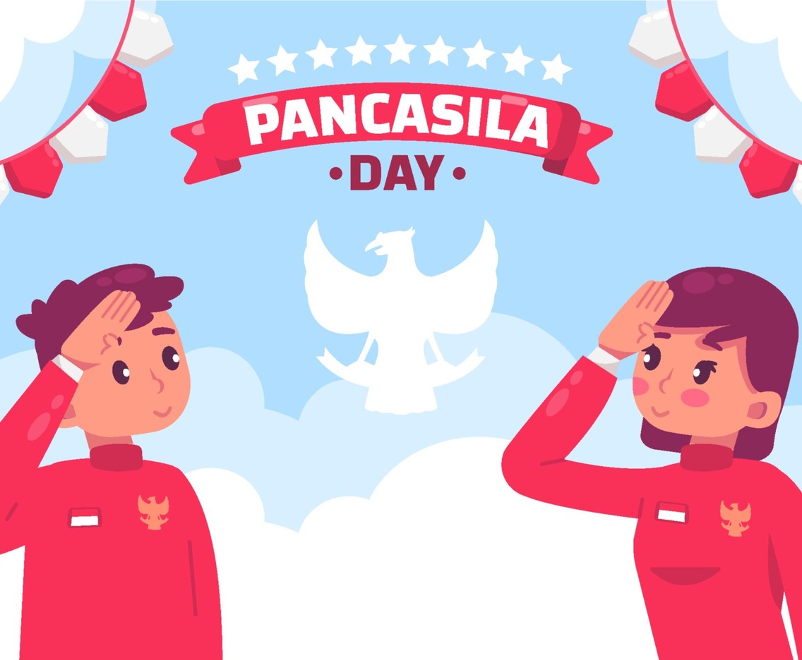 Pancasila Day Illustrations
