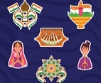 India Independence Day Stickers