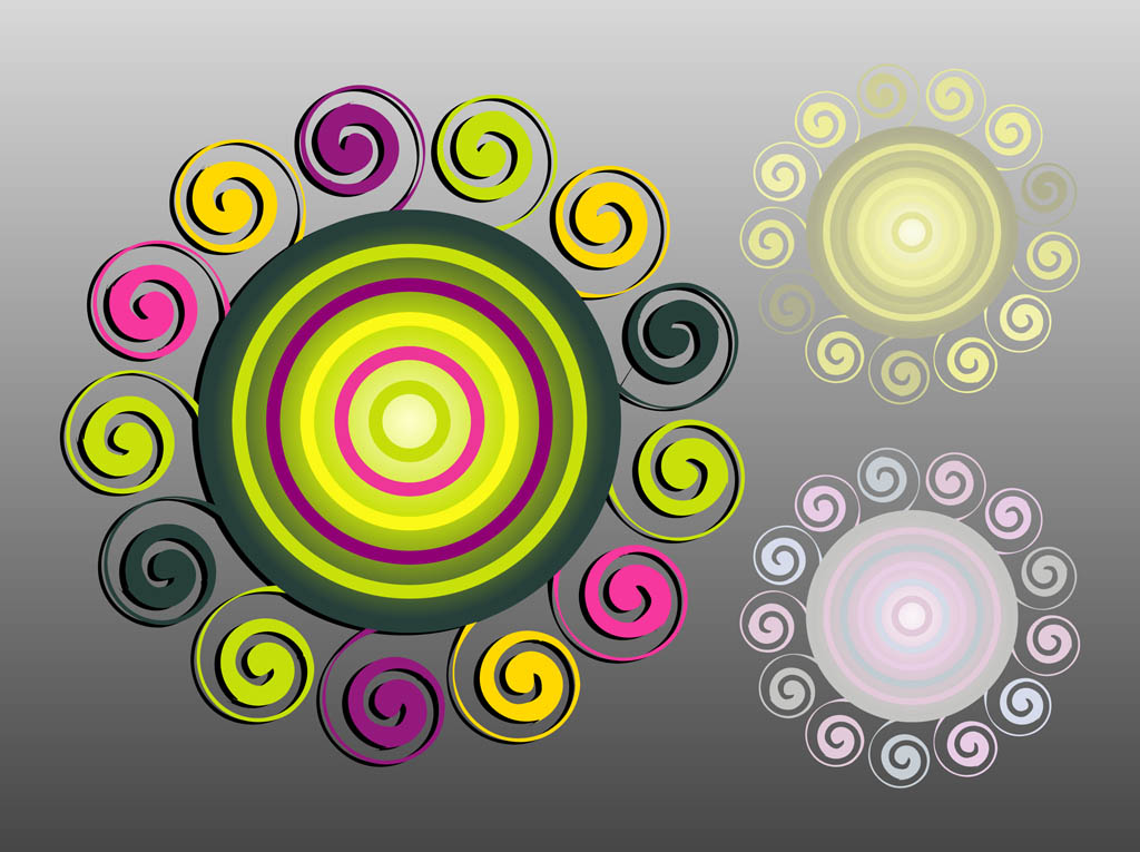 Spiraling Circles