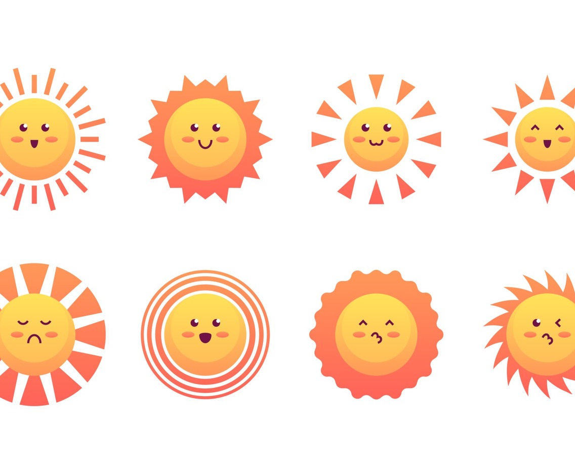 Sun Element Sticker