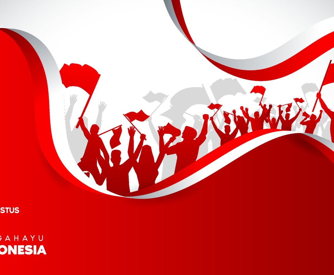 Red And White For Independence Day