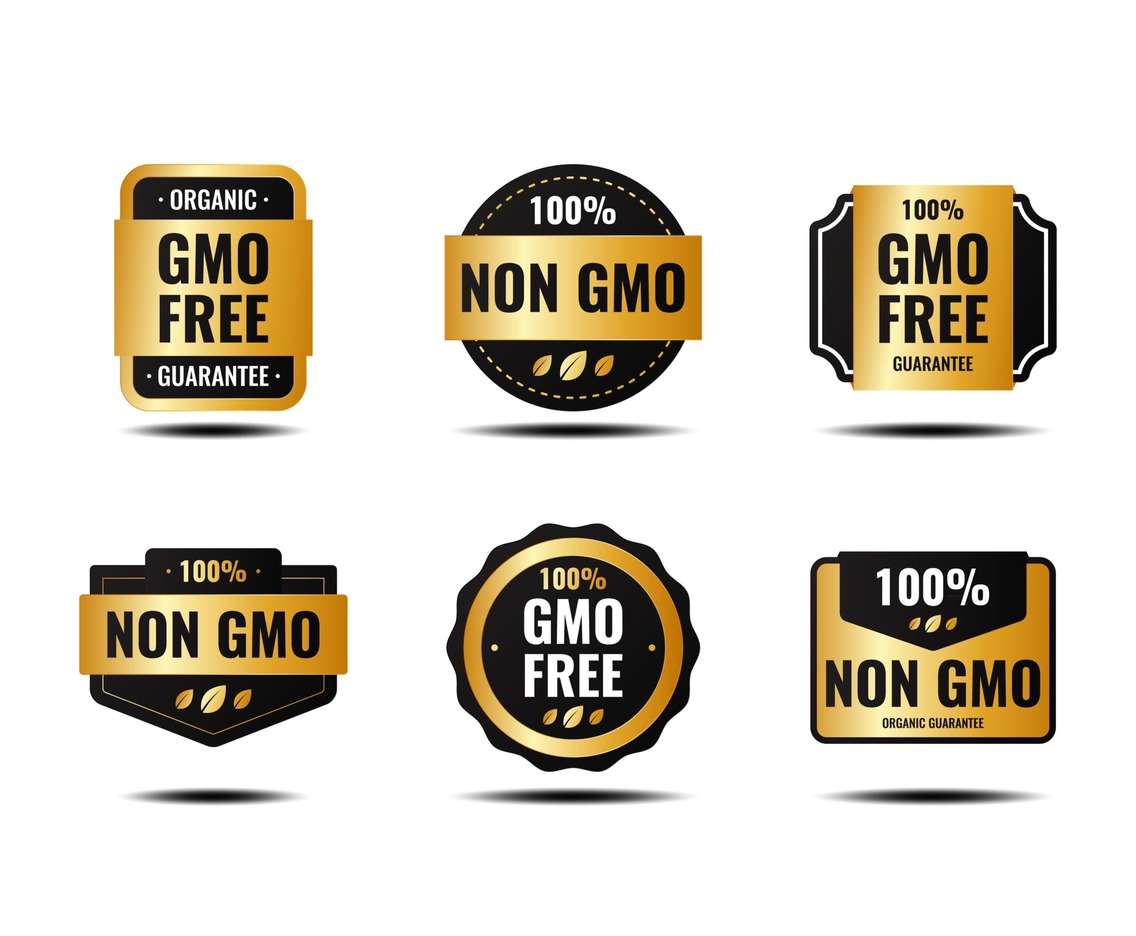 Glossy Non Gmo Badge