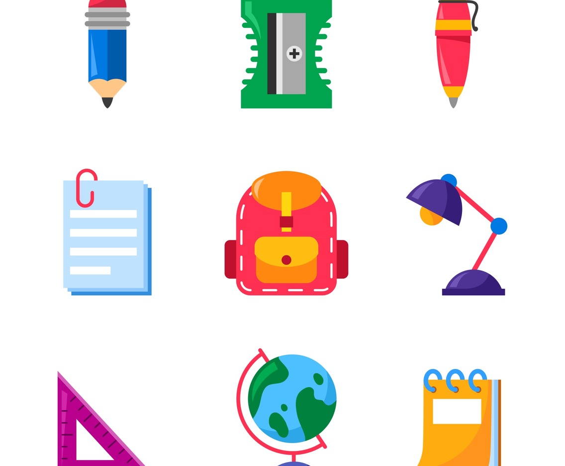Stationary School Suplies Icon