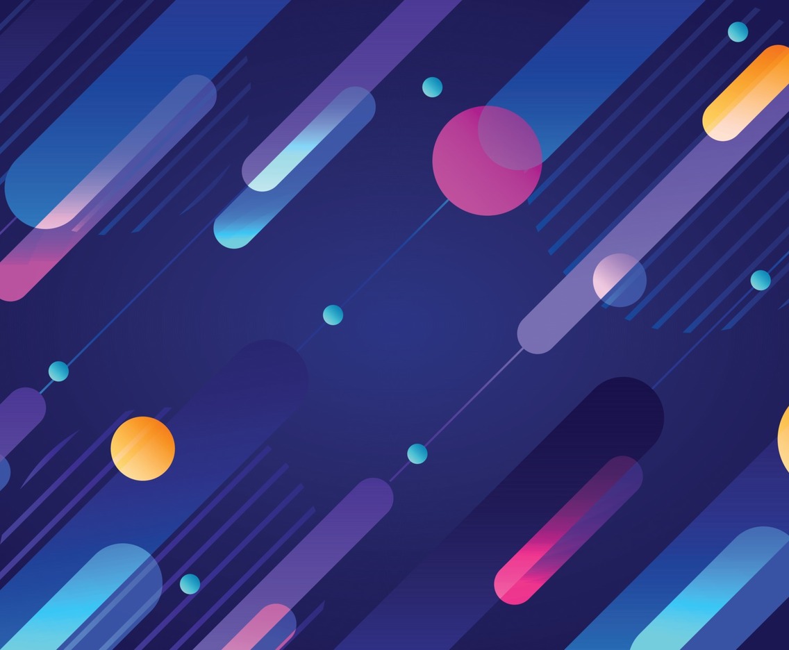 Dynamic Abstract Blue Background