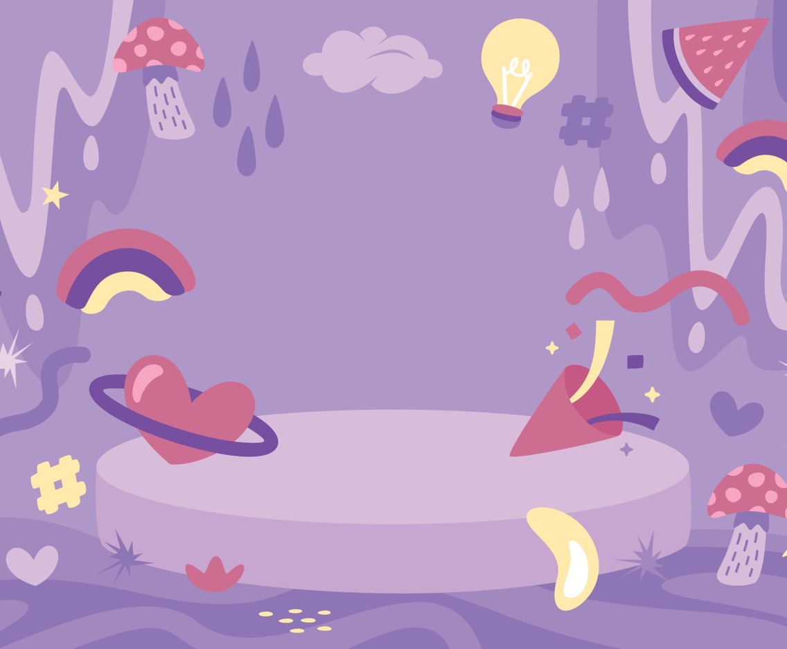 Cute Abstract Purple Background