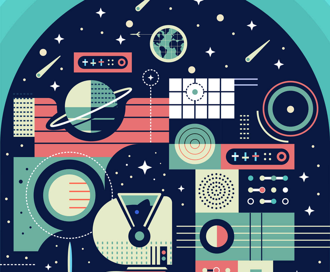 Astronaut In Space Expedition