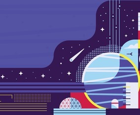 Spaceship Vector Art & Graphics | freevector.com