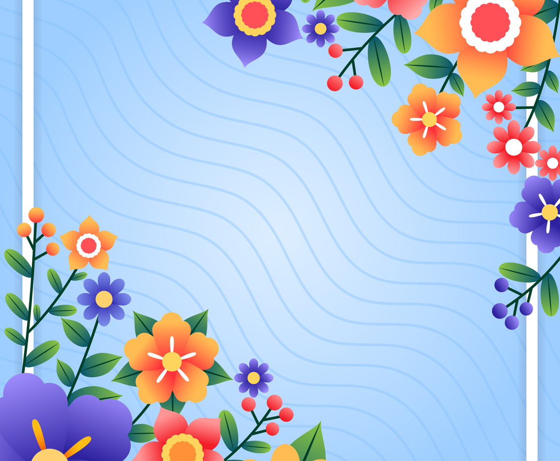 Blooming Flower Background